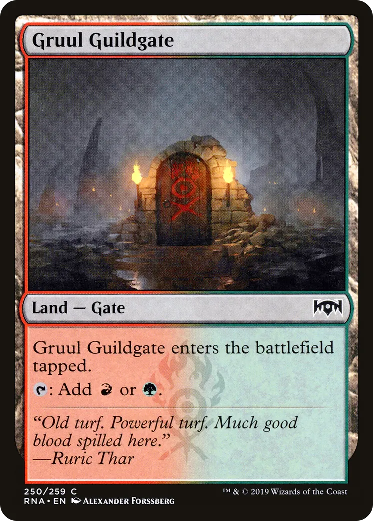 Porte de la guilde de Gruul — Ravnica Allegiance — Magic: The Gathering