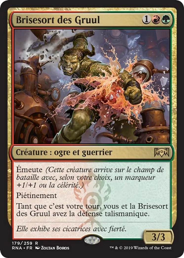 Brisesort des Gruul — Ravnica Allegiance — Magic: The Gathering