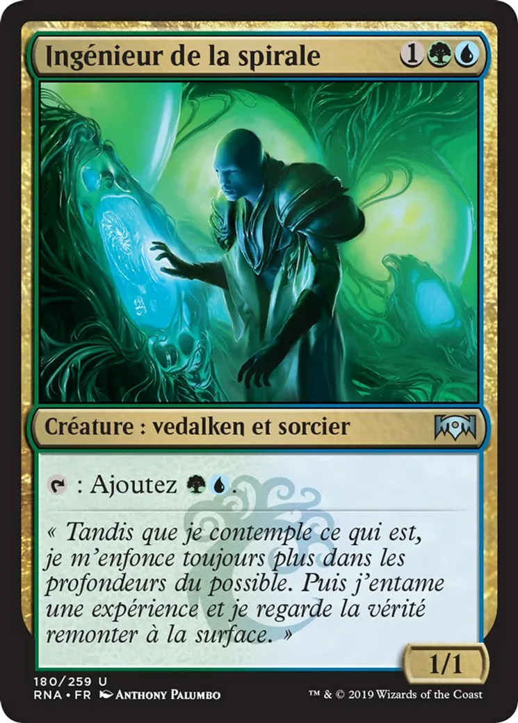 Ingénieur de la spirale — Ravnica Allegiance — Magic: The Gathering