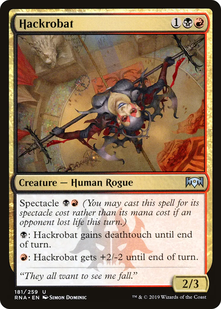Hackrobat — Ravnica Allegiance — Magic: The Gathering