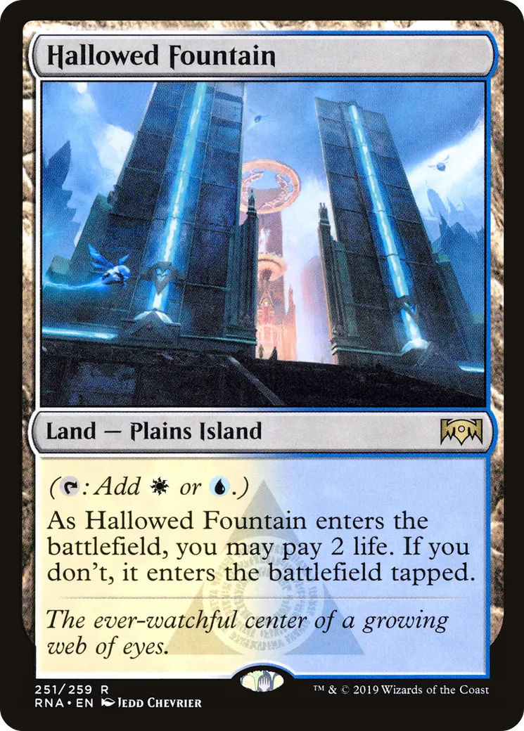 Hallowed Fountain — Ravnica Allegiance — Magic: The Gathering