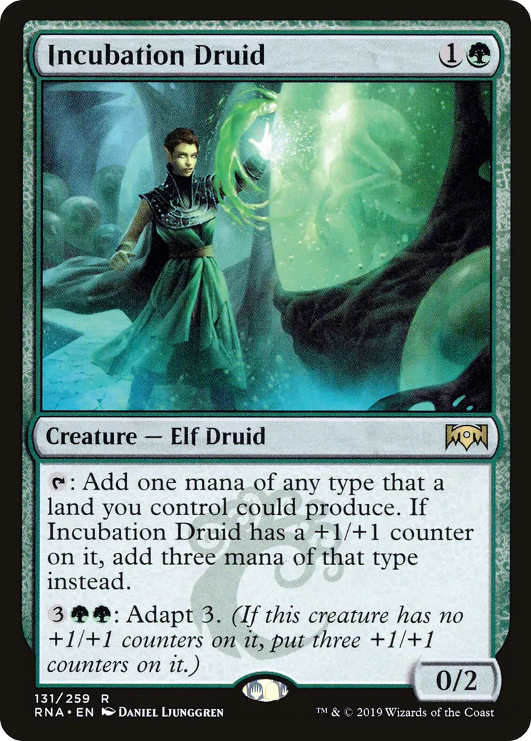 Incubation Druid — Ravnica Allegiance — Magic: The Gathering