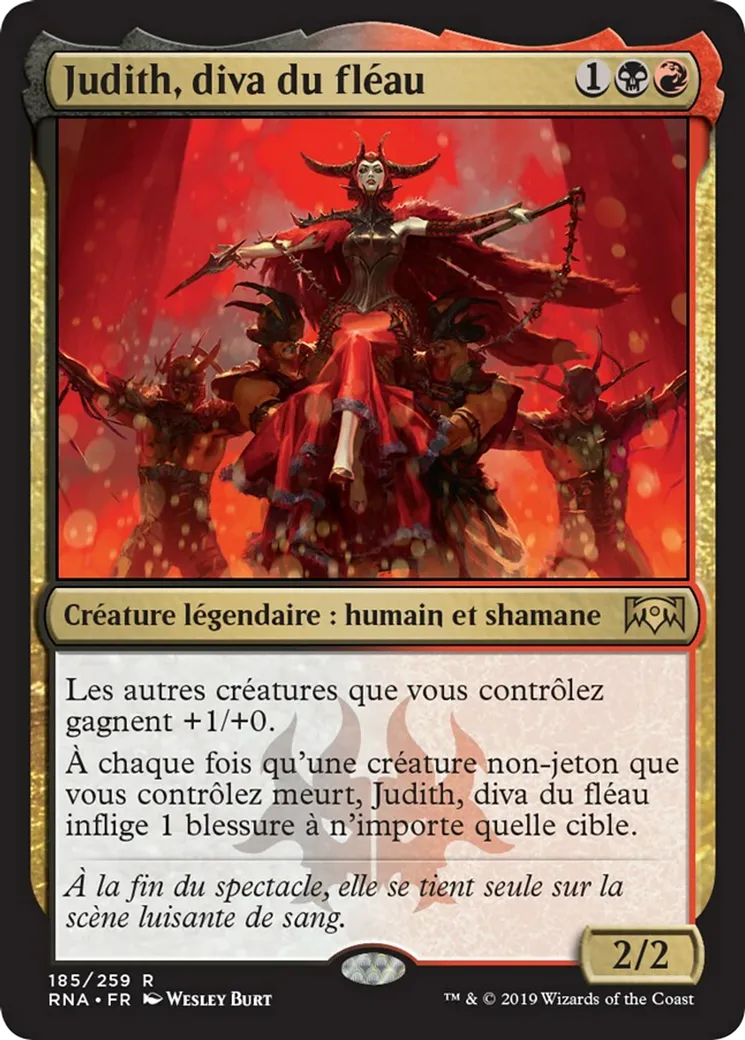 Judith, diva du fléau — Ravnica Allegiance — Magic: The Gathering