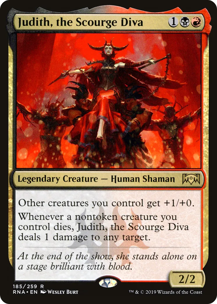 Judith, the Scourge Diva — Ravnica Allegiance — Magic: The Gathering