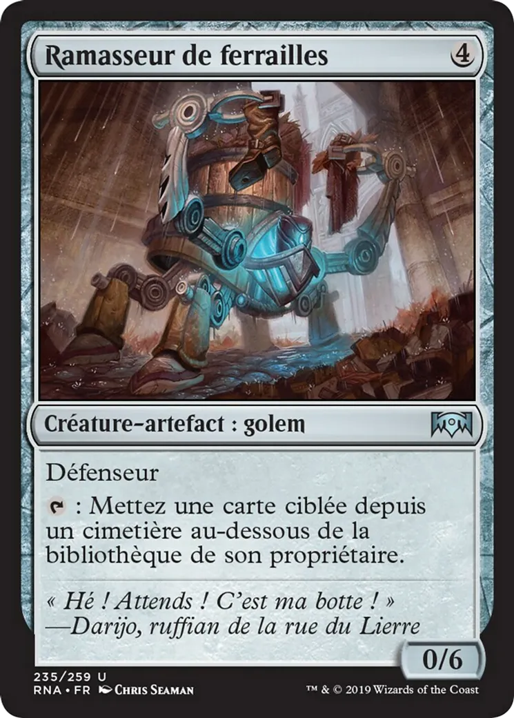 Ramasseur de ferrailles — Ravnica Allegiance — Magic: The Gathering