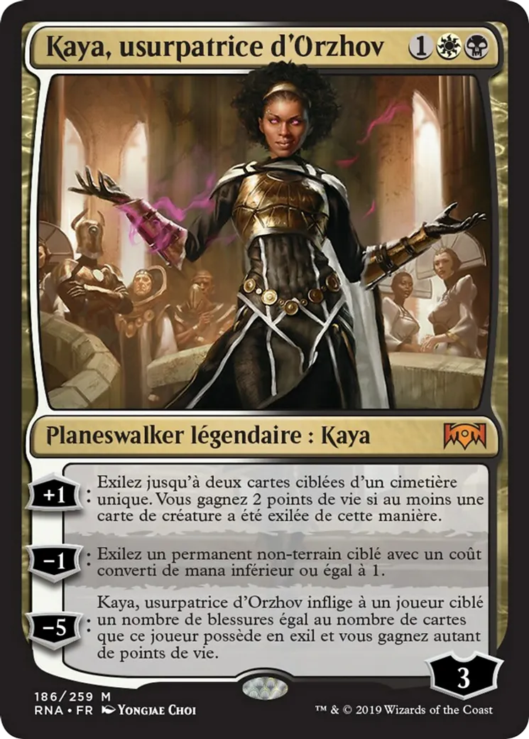 Kaya, usurpatrice d'Orzhov — Ravnica Allegiance — Magic: The Gathering