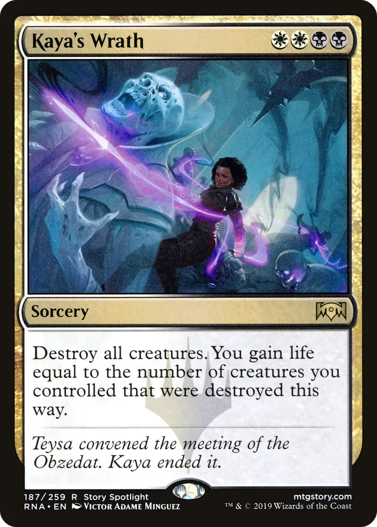 Kaya's Wrath — Ravnica Allegiance — Magic: The Gathering