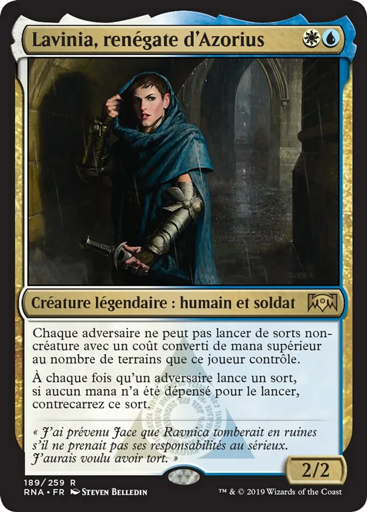 Lavinia, renégate d'Azorius — Ravnica Allegiance — Magic: The Gathering