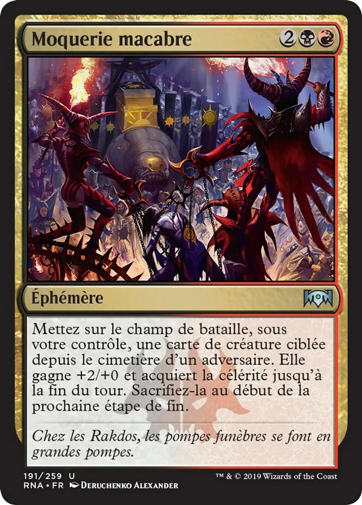 Moquerie macabre — Ravnica Allegiance — Magic: The Gathering