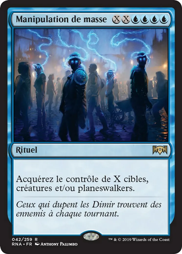 Manipulation de masse — Ravnica Allegiance — Magic: The Gathering