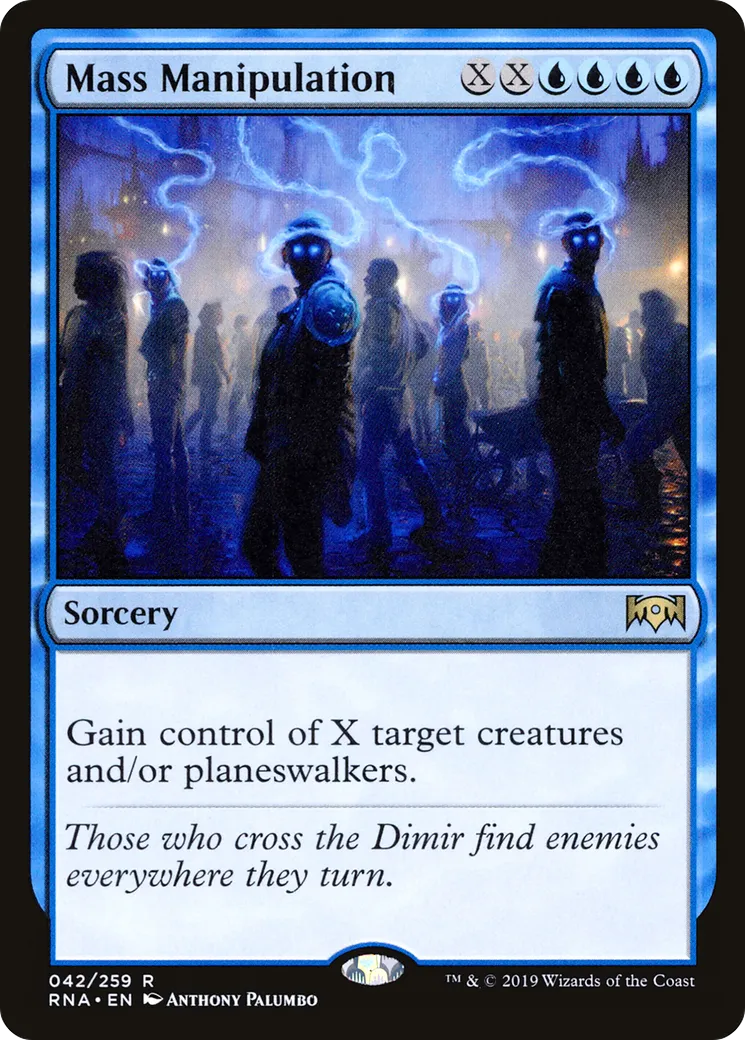 Mass Manipulation — Ravnica Allegiance — Magic: The Gathering