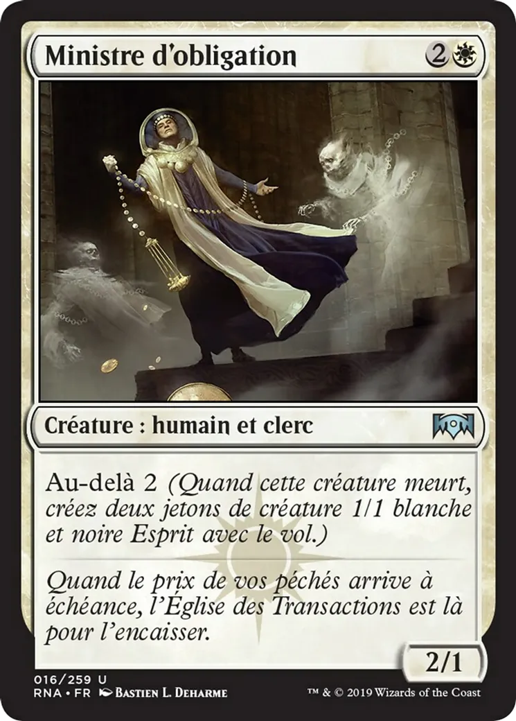 Ministre d'obligation — Ravnica Allegiance — Magic: The Gathering