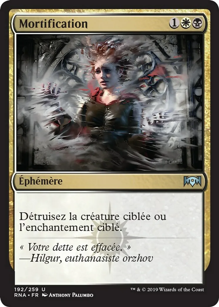 Mortification — Ravnica Allegiance — Magic: The Gathering