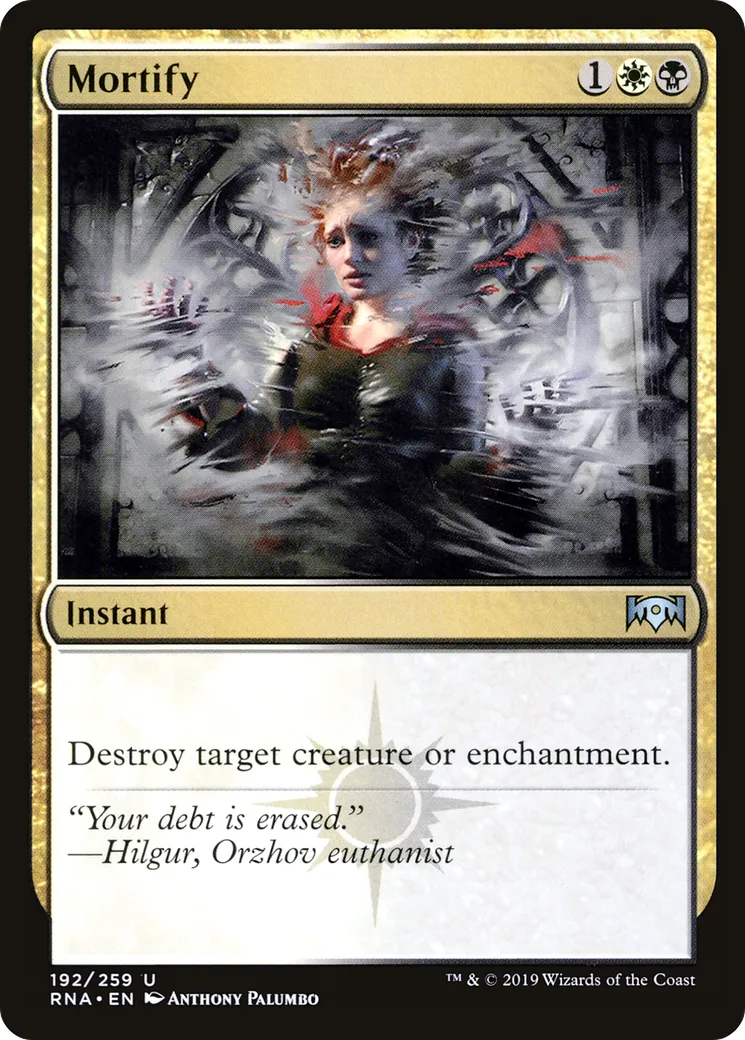 Mortification — Ravnica Allegiance — Magic: The Gathering