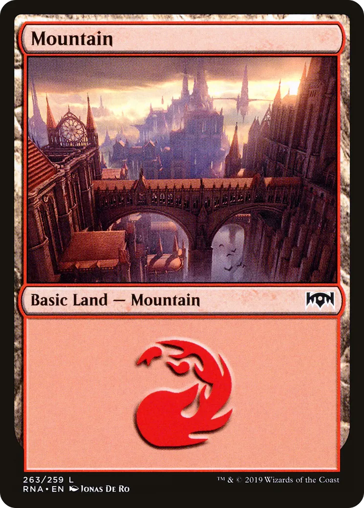 Mountain — Ravnica Allegiance — Magic: The Gathering