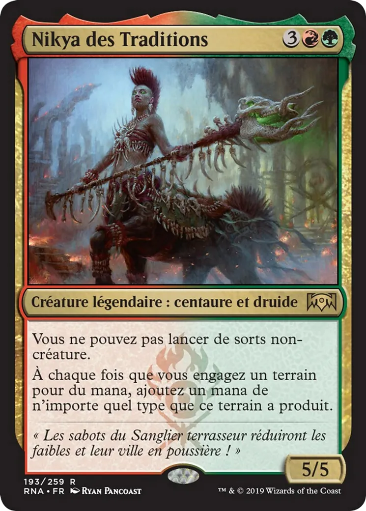 Nikya des Traditions — Ravnica Allegiance — Magic: The Gathering