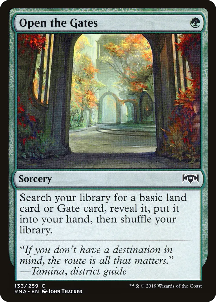 Open the Gates — Ravnica Allegiance — Magic: The Gathering