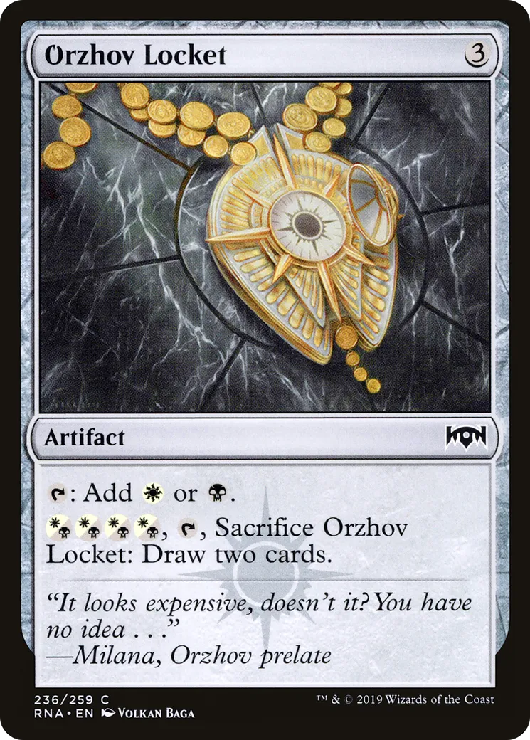 Médaillon d'Orzhov — Ravnica Allegiance — Magic: The Gathering
