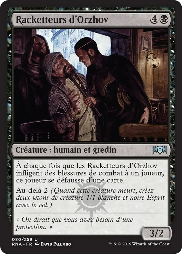 Racketteurs d'Orzhov — Ravnica Allegiance — Magic: The Gathering