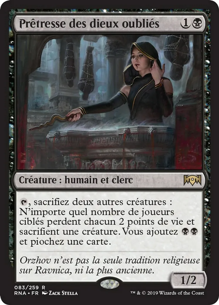 Prêtresse des dieux oubliés — Ravnica Allegiance — Magic: The Gathering