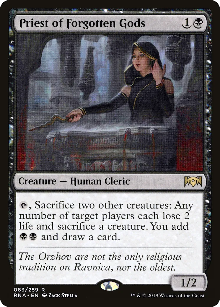 Priest of Forgotten Gods — Ravnica Allegiance — Magic: The Gathering
