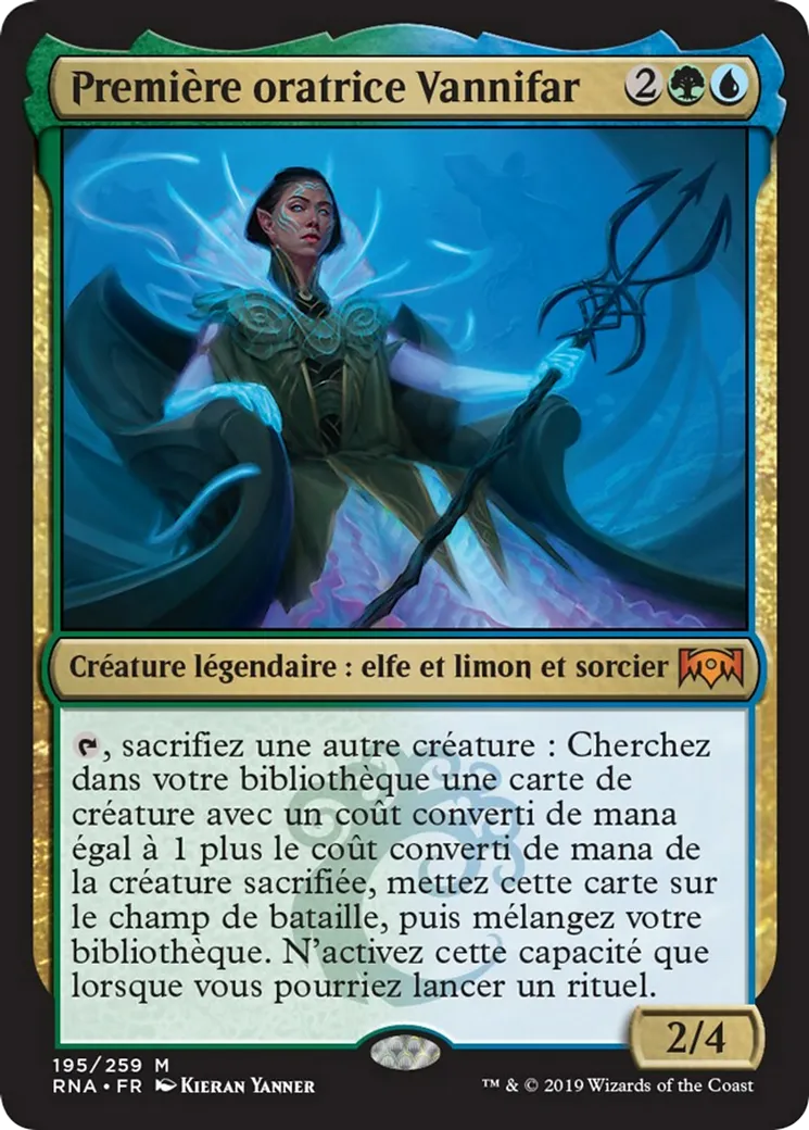 Première oratrice Vannifar — Ravnica Allegiance — Magic: The Gathering