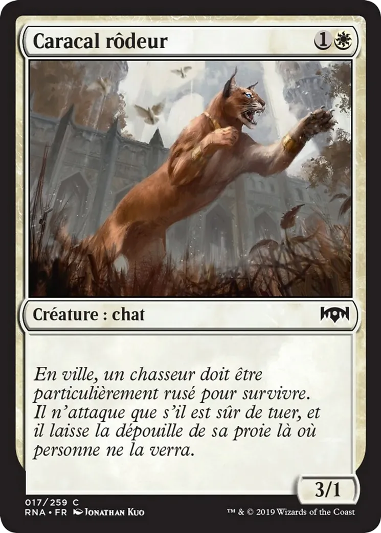 Caracal rôdeur — Ravnica Allegiance — Magic: The Gathering