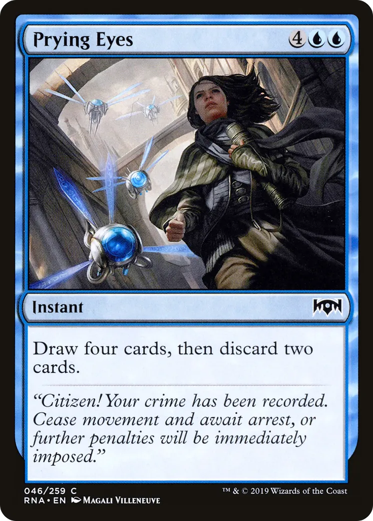 Prying Eyes — Ravnica Allegiance — Magic: The Gathering
