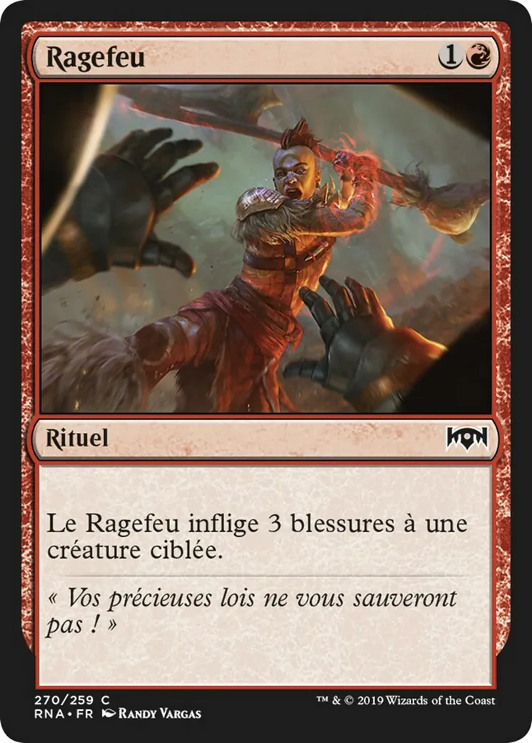 Ragefeu — Ravnica Allegiance — Magic: The Gathering