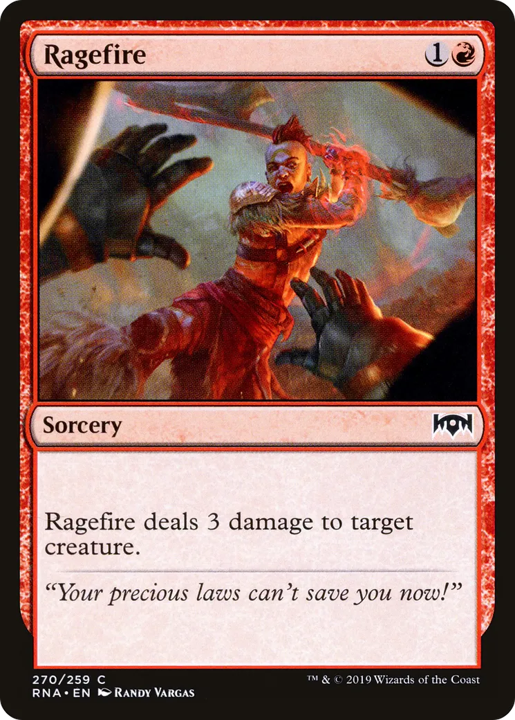 Ragefire — Ravnica Allegiance — Magic: The Gathering