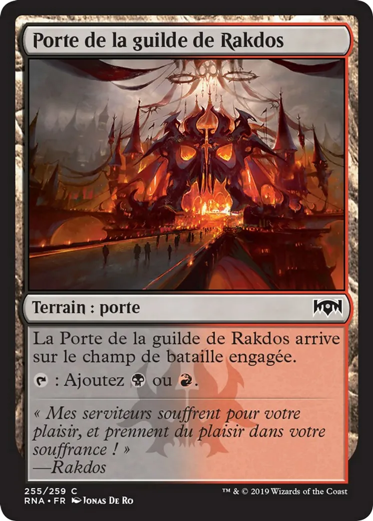 Porte de la guilde de Rakdos — Ravnica Allegiance — Magic: The Gathering