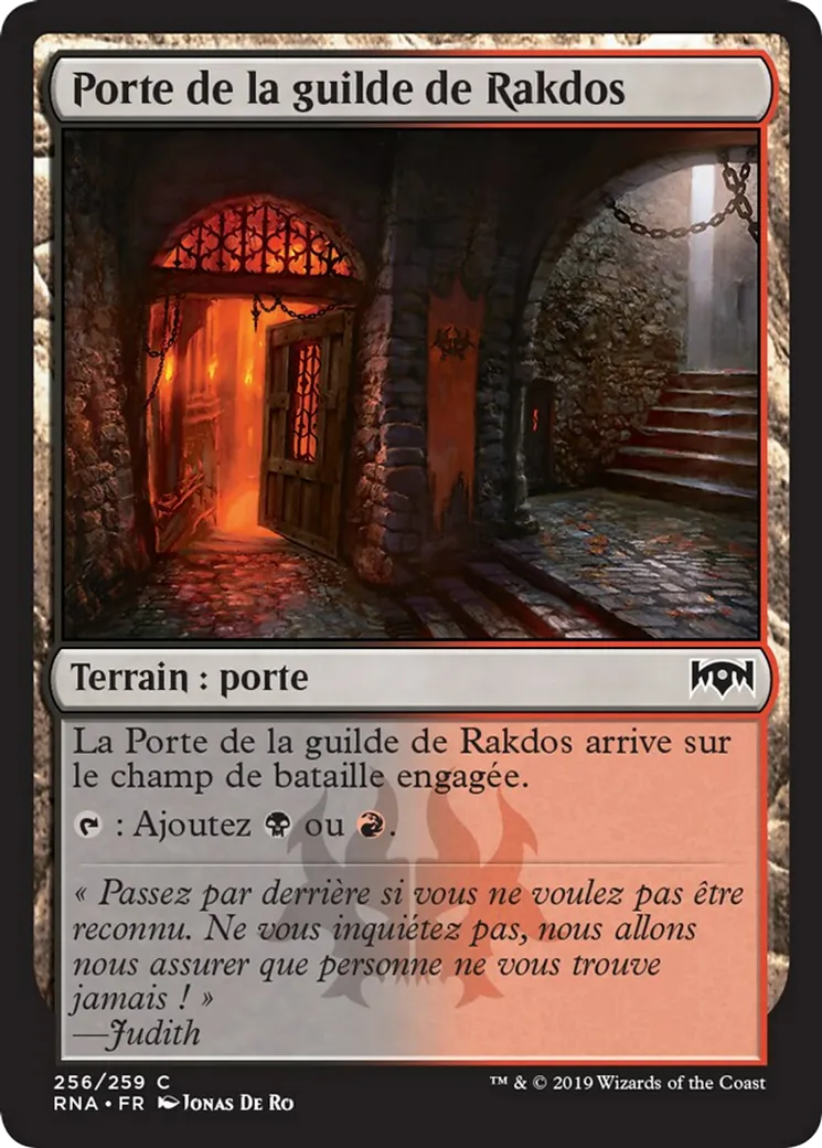 Porte de la guilde de Rakdos — Ravnica Allegiance — Magic: The Gathering
