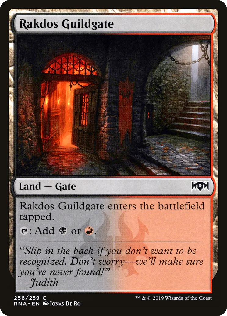 Porte de la guilde de Rakdos — Ravnica Allegiance — Magic: The Gathering