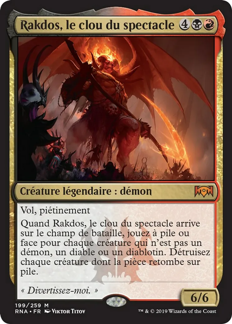 Rakdos, le clou du spectacle — Ravnica Allegiance — Magic: The Gathering