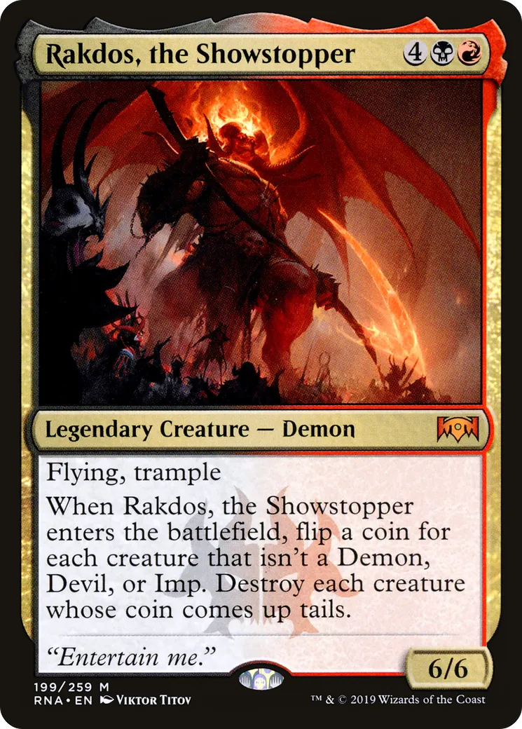 Rakdos, the Showstopper — Ravnica Allegiance — Magic: The Gathering