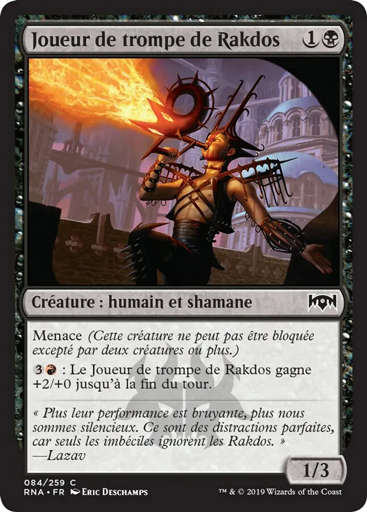 Joueur de trompe de Rakdos — Ravnica Allegiance — Magic: The Gathering