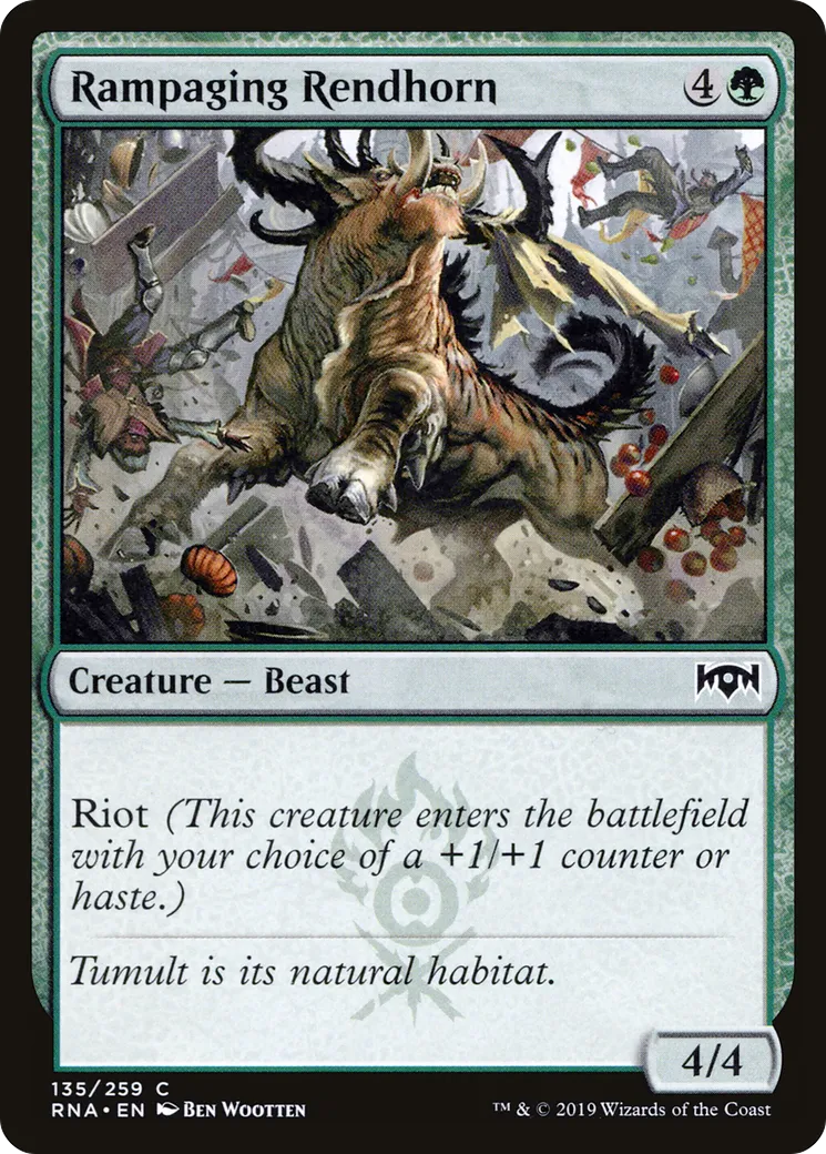 Hachecorne déchaîné — Ravnica Allegiance — Magic: The Gathering