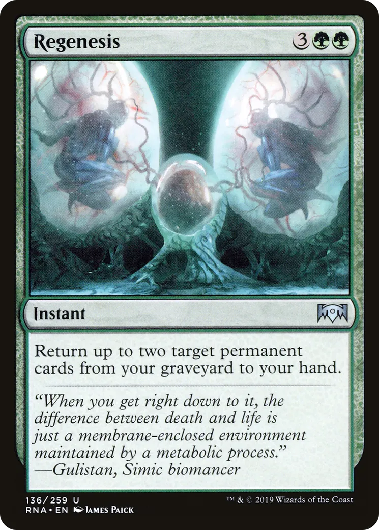 Regenèse — Ravnica Allegiance — Magic: The Gathering