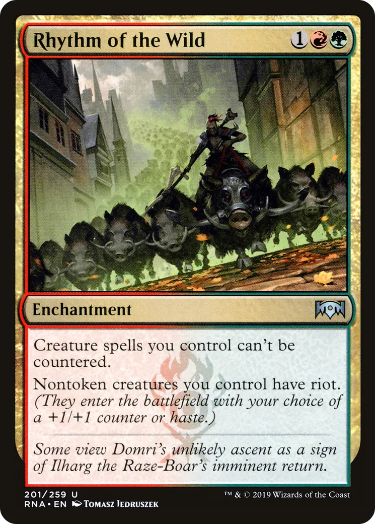 Rhythm of the Wild — Ravnica Allegiance — Magic: The Gathering