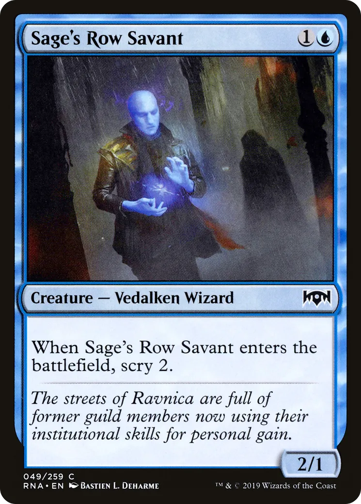 Sage's Row Savant — Ravnica Allegiance — Magic: The Gathering