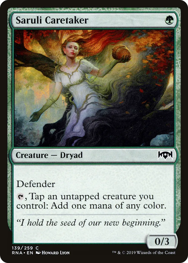 Pourvoyeuse de Saruli — Ravnica Allegiance — Magic: The Gathering