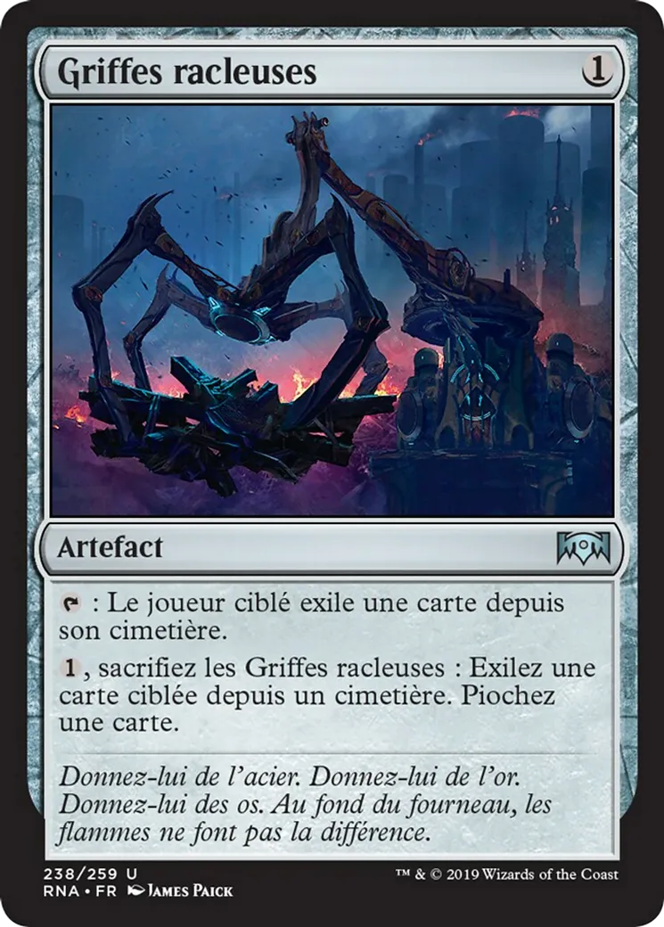 Griffes racleuses — Ravnica Allegiance — Magic: The Gathering