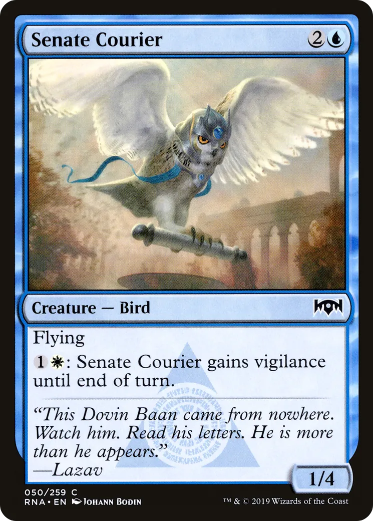 Senate Courier — Ravnica Allegiance — Magic: The Gathering