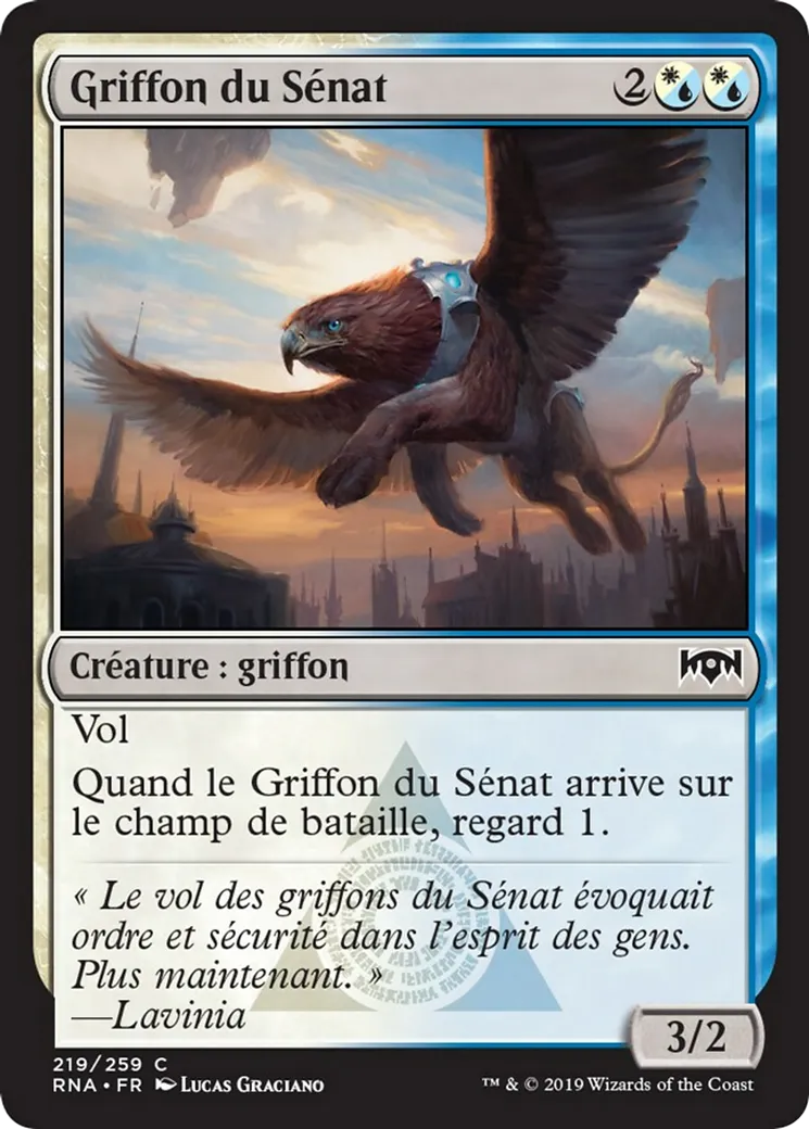 Griffon du Sénat — Ravnica Allegiance — Magic: The Gathering