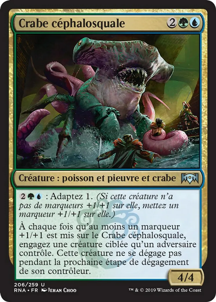 Crabe céphalosquale — Ravnica Allegiance — Magic: The Gathering