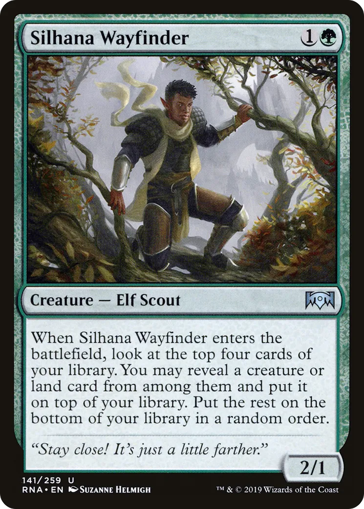 Guidevoie silhana — Ravnica Allegiance — Magic: The Gathering