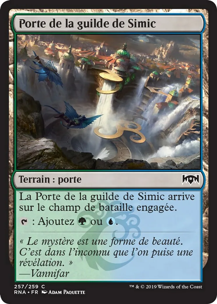 Porte de la guilde de Simic — Ravnica Allegiance — Magic: The Gathering