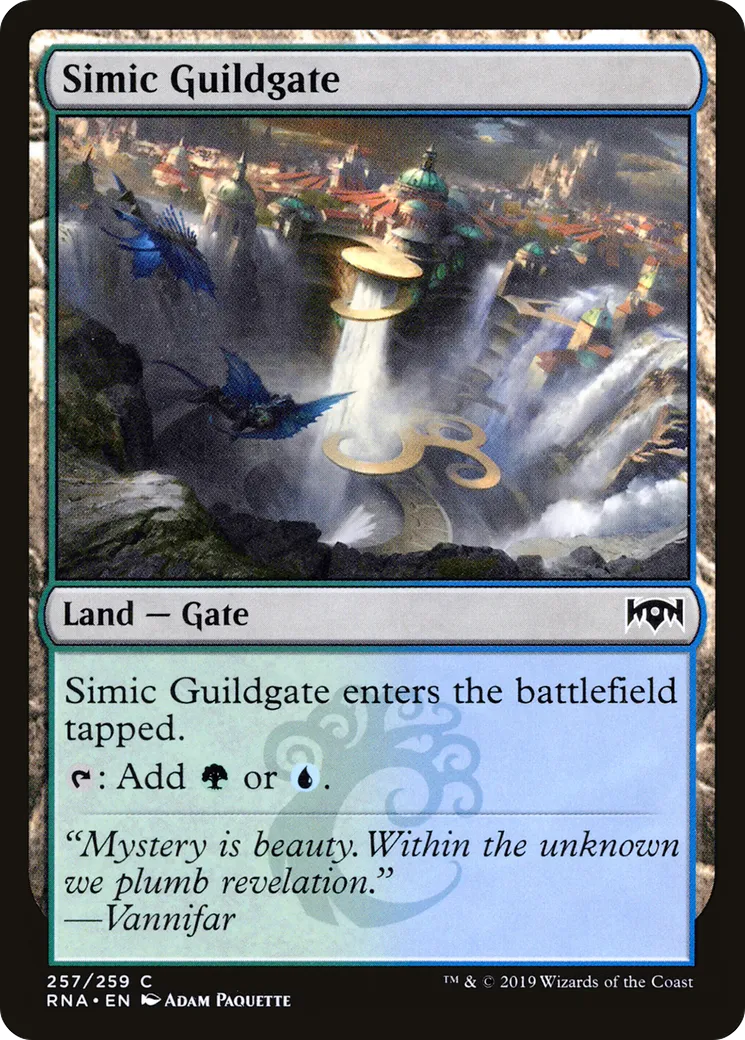 Porte de la guilde de Simic — Ravnica Allegiance — Magic: The Gathering