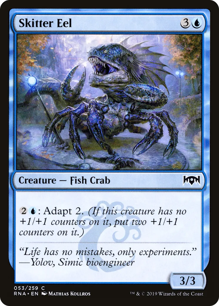 Skitter Eel — Ravnica Allegiance — Magic: The Gathering
