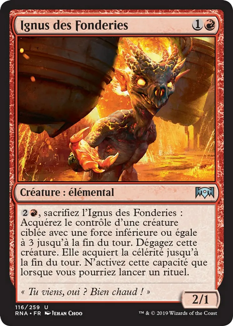 Ignus des Fonderies — Ravnica Allegiance — Magic: The Gathering